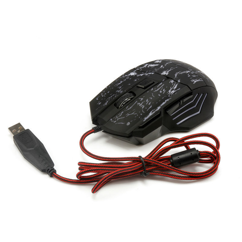 Computer Gaming Mouse Usb Glare Lol Online Gaming Gaming Wired Mouse Video Transmission Computer Accessories Supply product