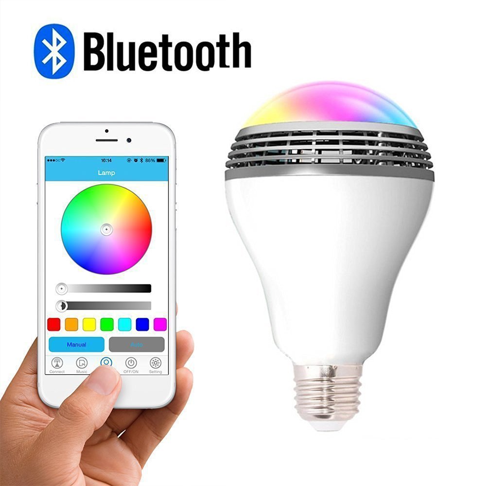 Creative Home LED Smart Bluetooth Speaker E27 Bulb Light product image